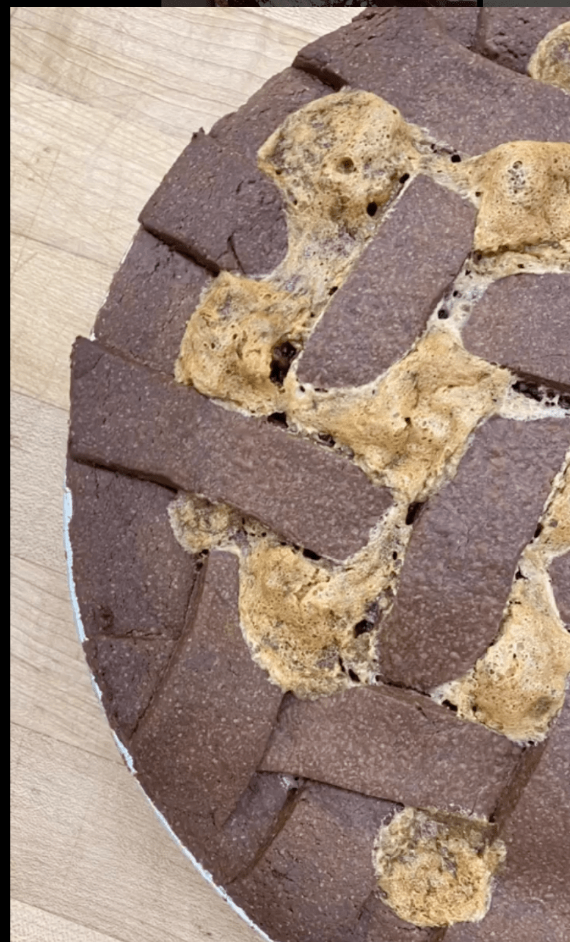 Chocolate Maple Walnut Pie 