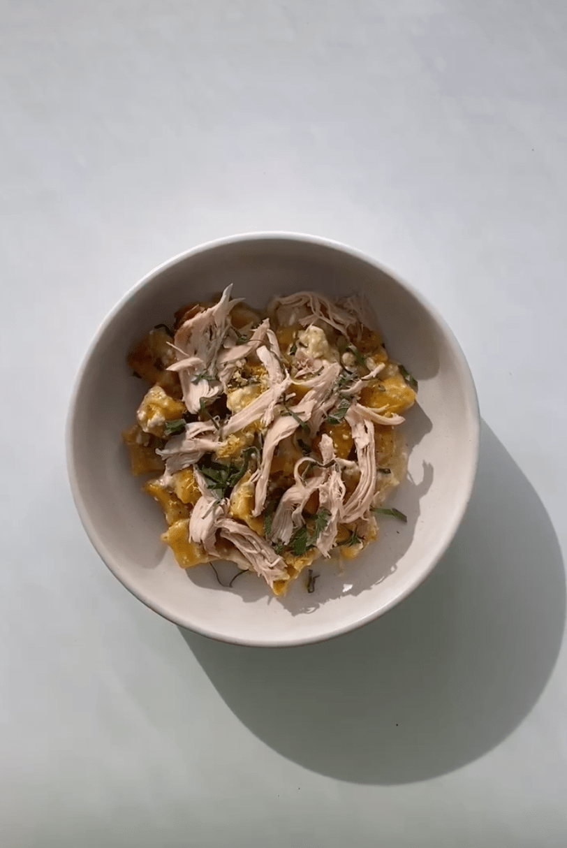 Squash gnocchi with ricotta lemon sage&nbsp;sauce